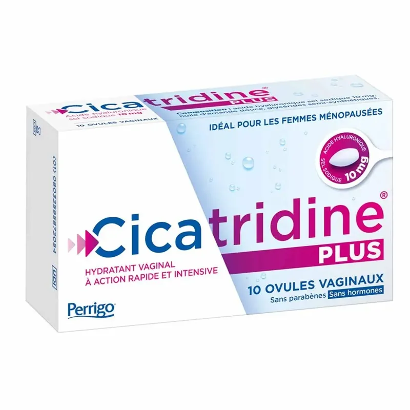 Ovules vaginaux Cicatridine Plus HRA Pharma - 10 ovules