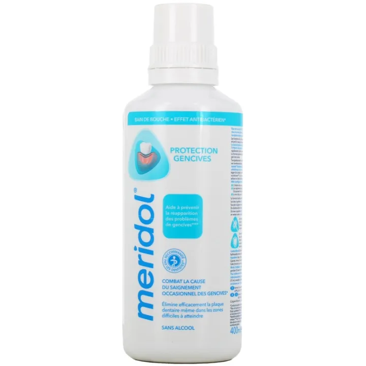 Bain de bouche protection gencives Méridol - 400ml