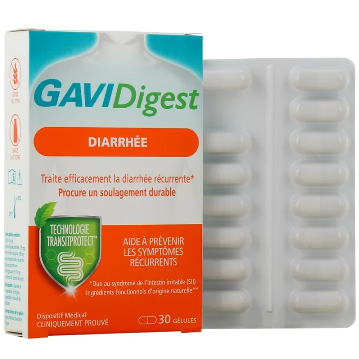 GAVIDigest Diarrhée Reckitt & Benckiser - 30 gélules