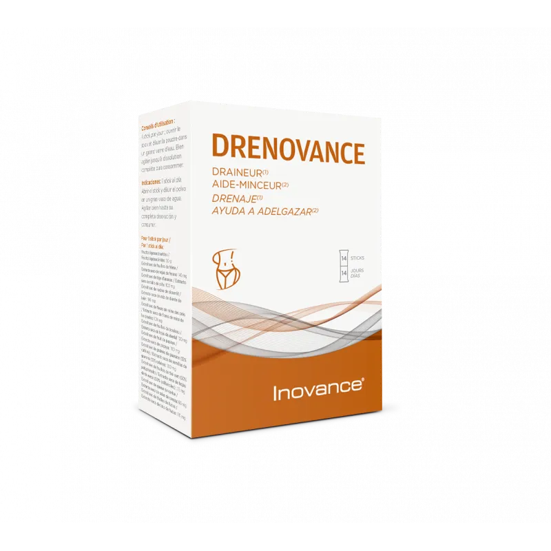 Drenovance draineur & aide minceur Inovance - 14 sticks