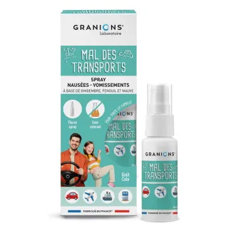 Spray mal des transports goût cola Granions Kid - 20ml