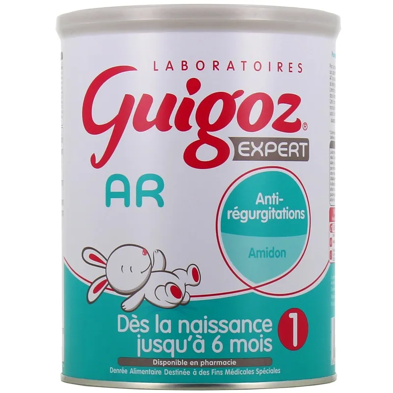 Lait infantile 1ᵉʳ âge AR de 0 à 6 mois Guigoz Expert - Formule épaissie - 780g