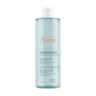 Eau micellaire Cleanance Avène - Peaux grasses à imperfection - 400ml