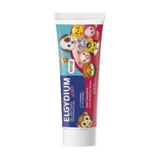 Dentifrice enfant 3-6 ans à la fraise givrée Elgydium Kids - Protection caries - 50ml