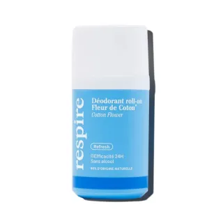 Déodorant roll-on Fleur de Coton Respire - 50ml