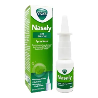 Spray nasal nez bouché Nasaly Vicks - 20ml