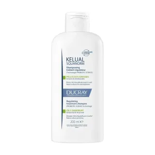 Shampoing traitant régulateur pellicules grasses Kelual Squanorm - 200ml