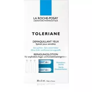 LRP Toleriane démaquillant yeux 30 dosettes