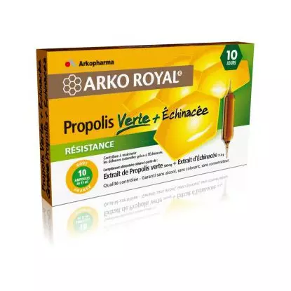 Arko Royale Propolis Verte 10 Ampoules