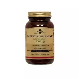 Solgar Methylcobalamine Vit B12 1000 Up 30 Comprimes