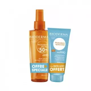 Bioderma Photoderm Bronz spf 50 en 200ml + apres soleil offert 100ml