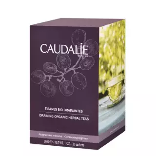 Caudalie tisanes bio drainantes 20 sachets