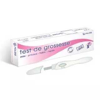 test de grossesse polidis